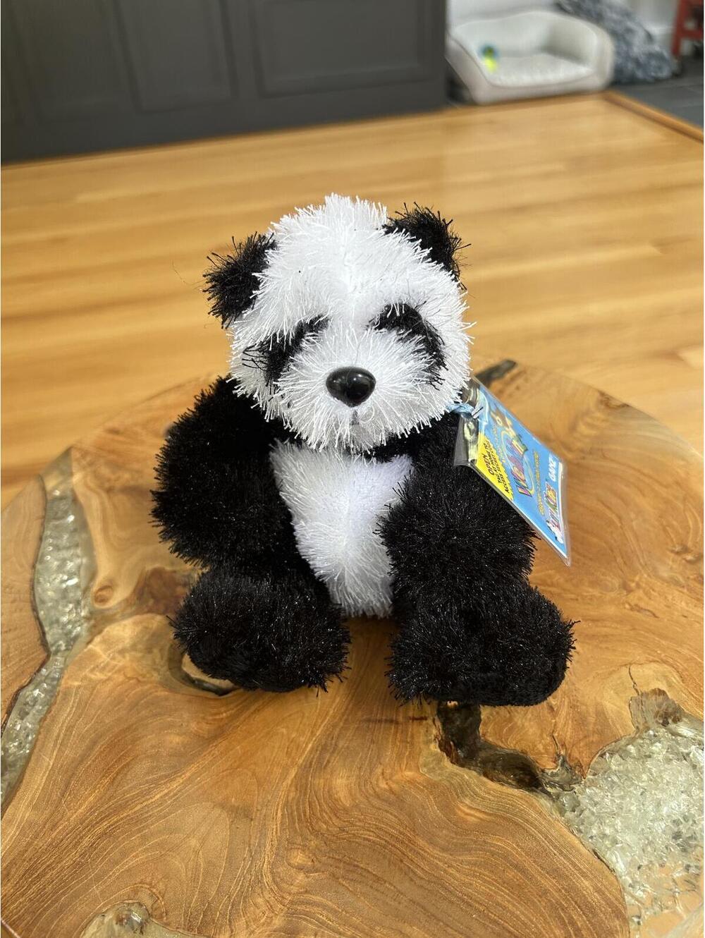 Lil' Kinz Panda Plush Toy by Ganz Webkinz with code
